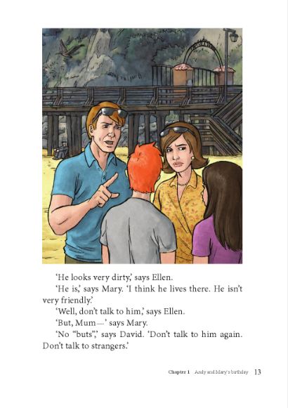 หนังสืออ่านนอกเวลาภาษาอังกฤษเรื่อง A Little Trouble in California (ระดับเบื้องต้น) A Little Trouble in California (Entry- Level )