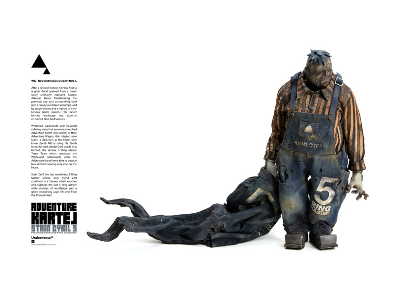 ADVENTURE KARTEL STAIN CYRIL 5 1/6 Collectible Figure(Pre-order)