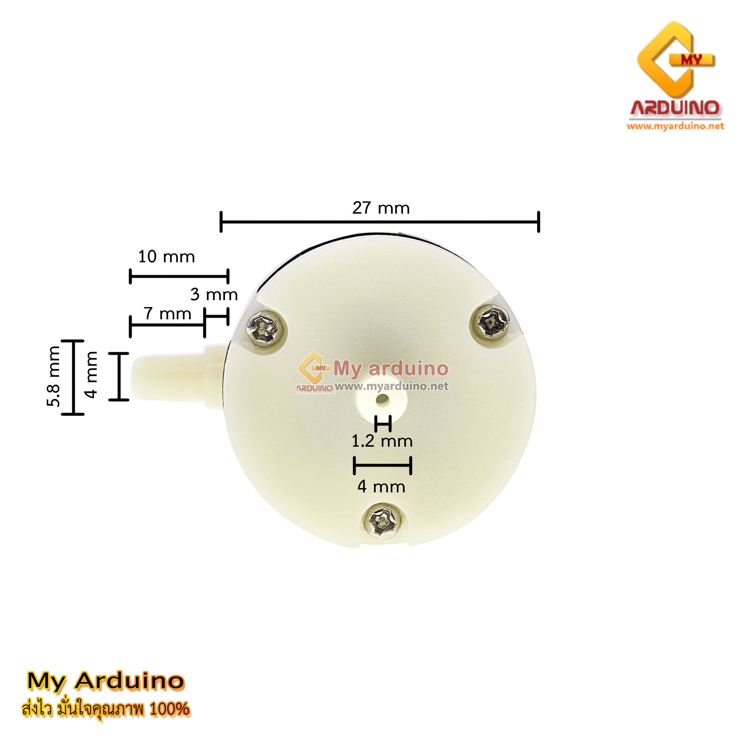 ปั๊มน้ำขนาดเล็ก 2ทาง ปั๊มลม vacuum pump DC 6V - ขาย Arduino อุปกรณ์ ...
