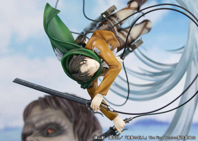 TV Anime "Attack on Titan" "Levi vs Beast Titan ver." Complete Figure(Pre-order)(Single Shipment)