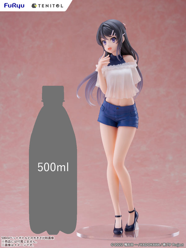 TENITOL TALL Rascal Does Not Dream of Bunny Girl Senpai Mai Sakurajima 1/7 Scale Figure(Pre-order)