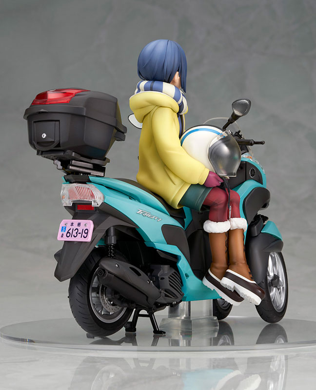 Yuru Camp Rin Shima with Three-wheeled Motorcycle 1/10 Complete Figure(Pre-order)