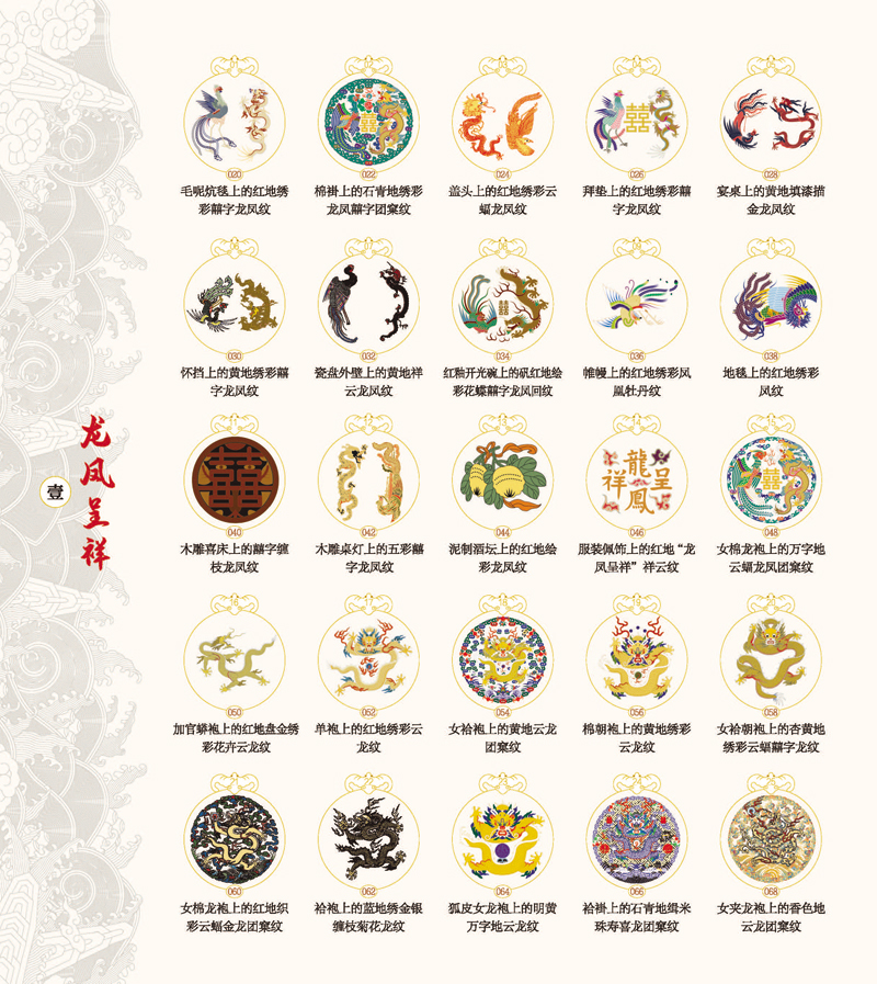(พร้อมส่ง) หนังสือตัวอย่างลายแพทเทิร์นมงคลของจีน