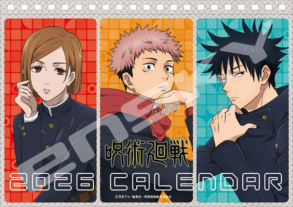 TV Anime "Jujutsu Kaisen" CL-020 2026 Tabletop Calendar(Released)