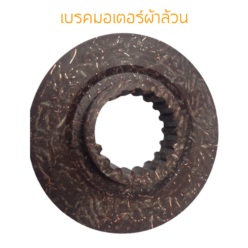 เบรคมอเตอร์ แบบมีฟันเฟืองผ้าล้วน ชนิดต่างๆ
