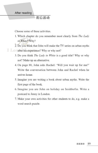 หนังสืออ่านนอกเวลาภาษาอังกฤษ เรื่องThe Lady in White (ระดับ 4) +CD The Lady in White (English Reading: Level 4) +CD