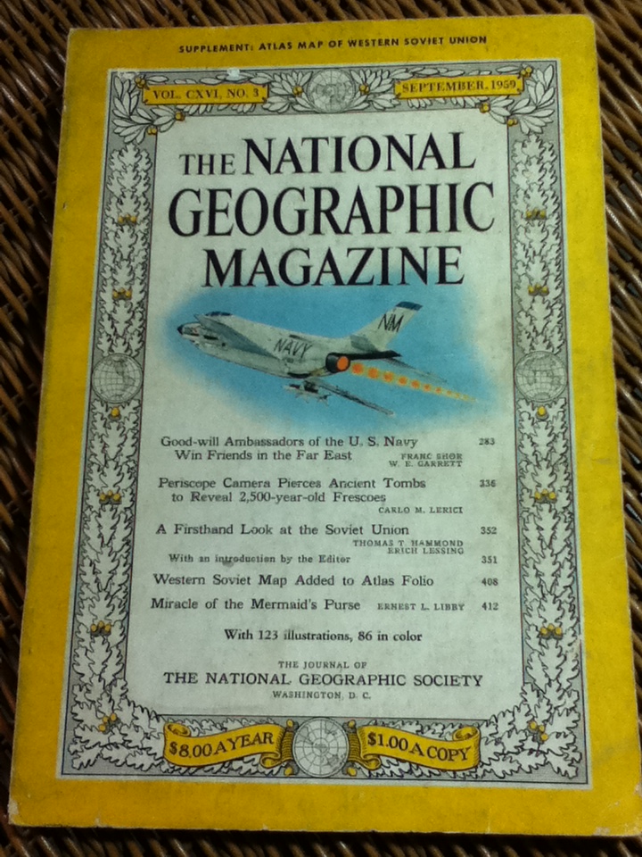 THE NATIONAL GEOGRAPHIC MAGAZINE Vol. CXVI, No.3 September, 1959