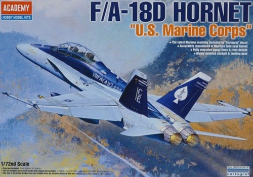 โมเดลเครื่องบินจำลอง Academy ขนาด 1/72 AC12422 F/A-18D HORNET