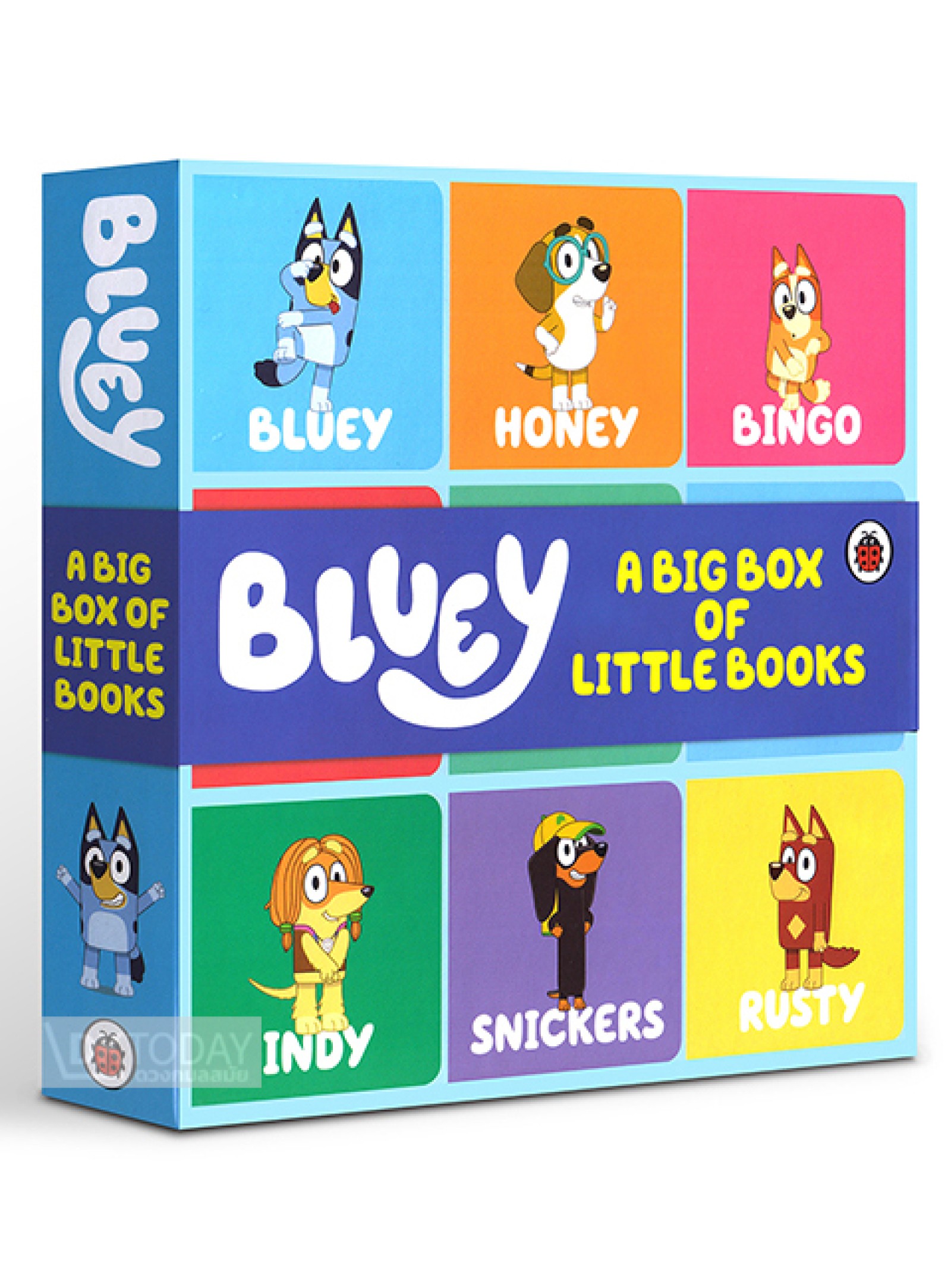 BLUEY: BIG BOX OF LITTLE BOOKS (9 BOOKS) BY DKTODAY