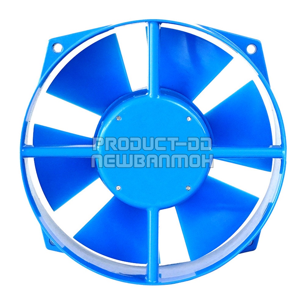 150FZY9-D พัดลมระบายความร้อน AC 380V บอลแบริ่ง Ball Bearing ขนาด 6 นิ้ว (16x16x6 ซม.)