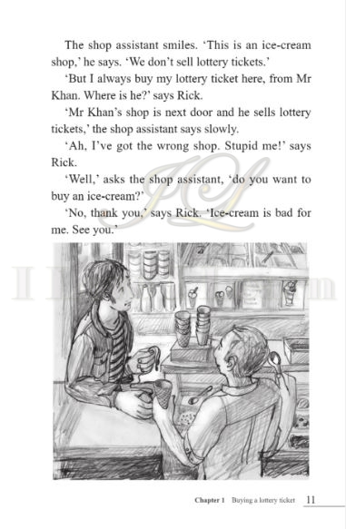 หนังสืออ่านนอกเวลาภาษาอังกฤษเรื่อง What a Lottery! (ระดับเบื้องต้น) What a Lottery! (Beginner's Level)