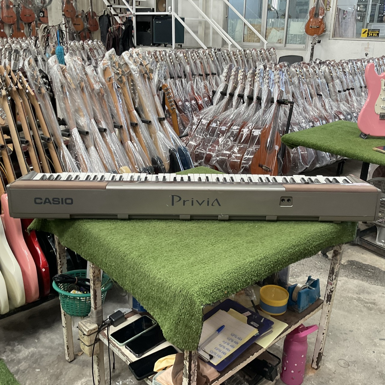 เปียโน CASIO : PX-100 สินค้าไม่พร้อมใช้งาน (ต้องซ่อม)