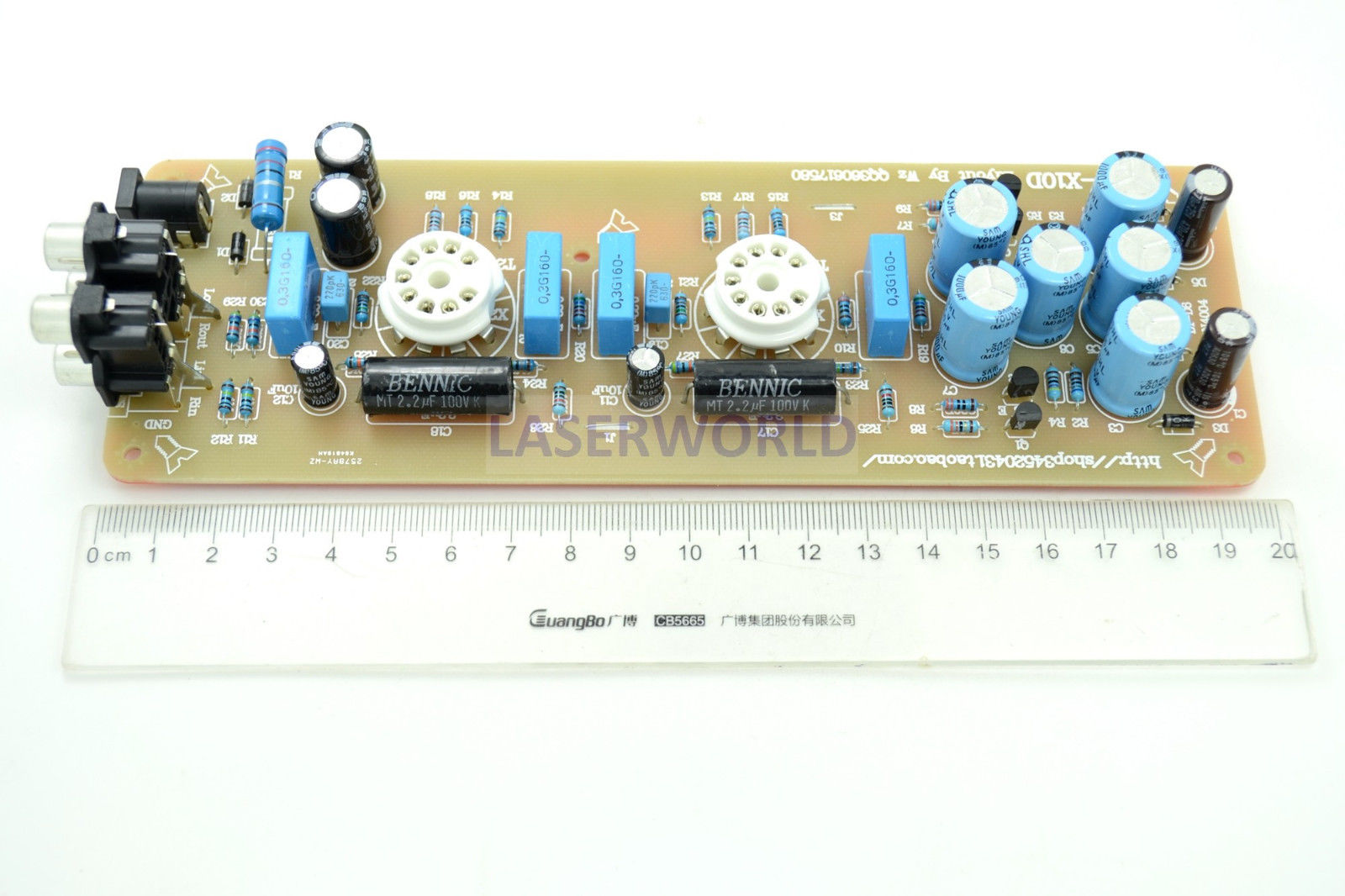 X-10D Musical Fidelity No Tube Buffer Pre-amplifier Board