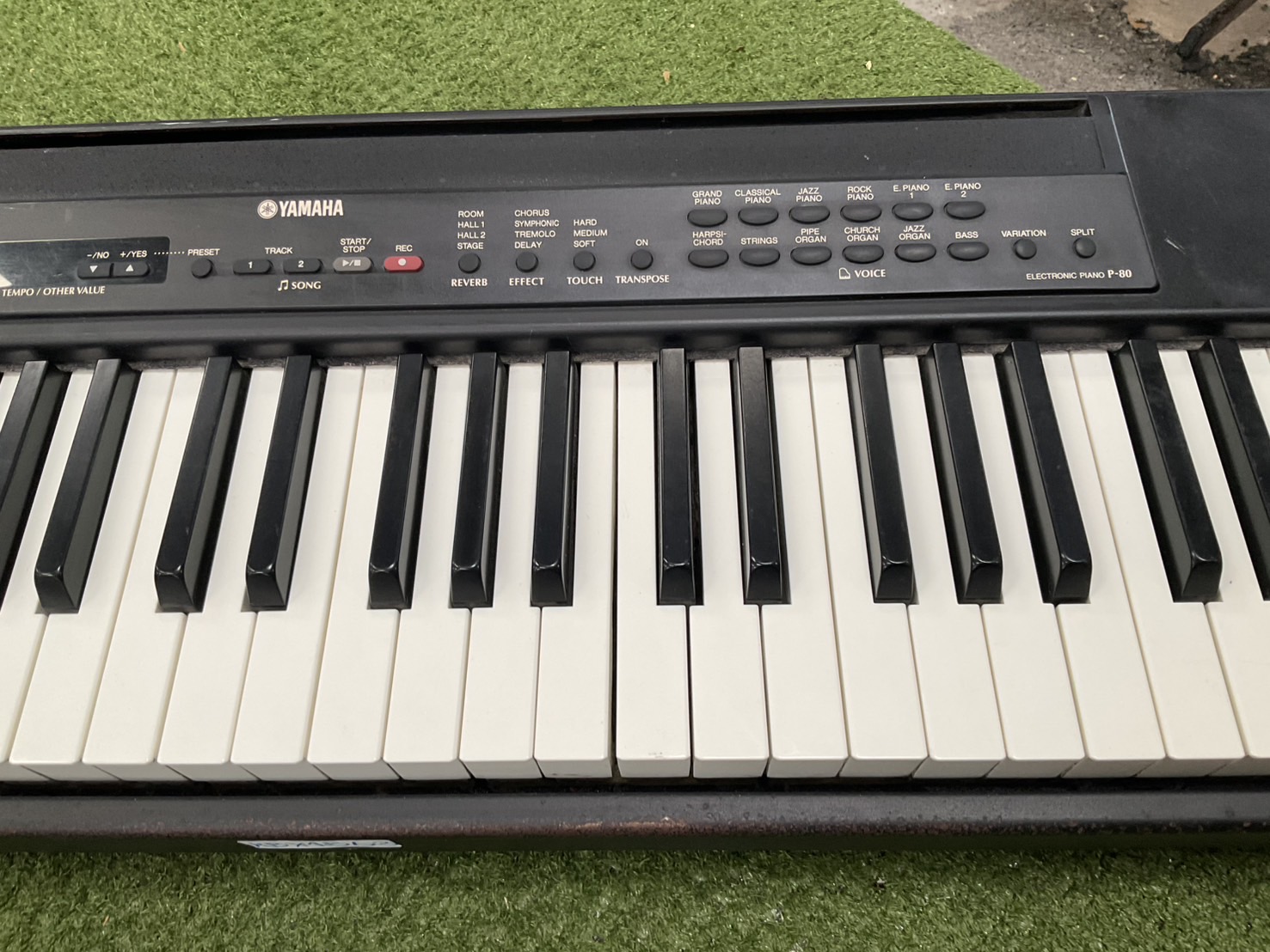 เปียโน YAMAHA : P-80 (ELECTRONIC) สินค้าไม่พร้อมใช้งาน (ต้องซ่อม)