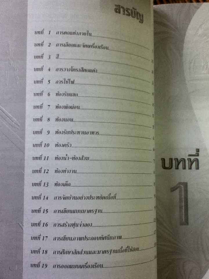 ศิลปะการออกแบบตกแต่งภายใน/ รศ.วัฒนะ จูฑะวิภาต