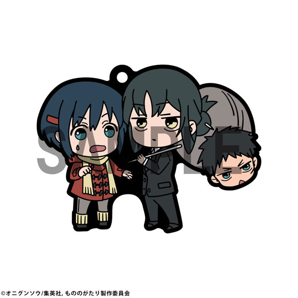 Rubber Mascot Buddy Colle Malevolent Spirits: Mononogatari 6Pack BOX(Pre-order)