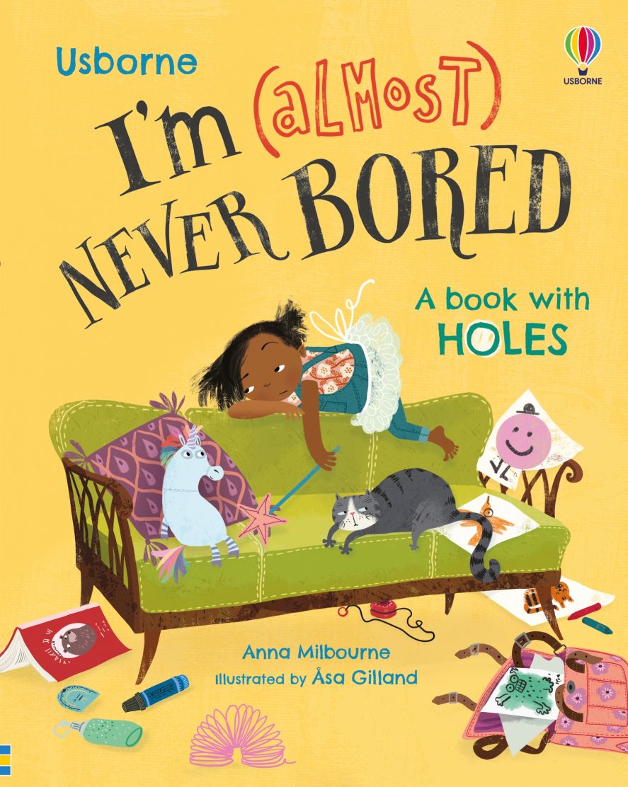 USBORNE I'M (ALMOST) NEVER BORED BY DKTODAY