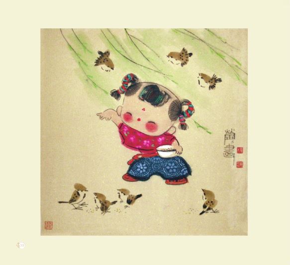หนังสือหนูรักบทกวีภาษาจีน(สำหรับเด็ก) 中国娃娃爱诗词 Chinese Doll Love Poetry (For Kids)