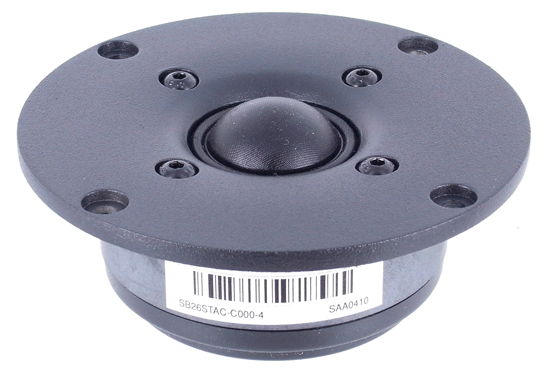 SB Acoustics SB26STAC-C000-4 1" Textile Dome Tweeter