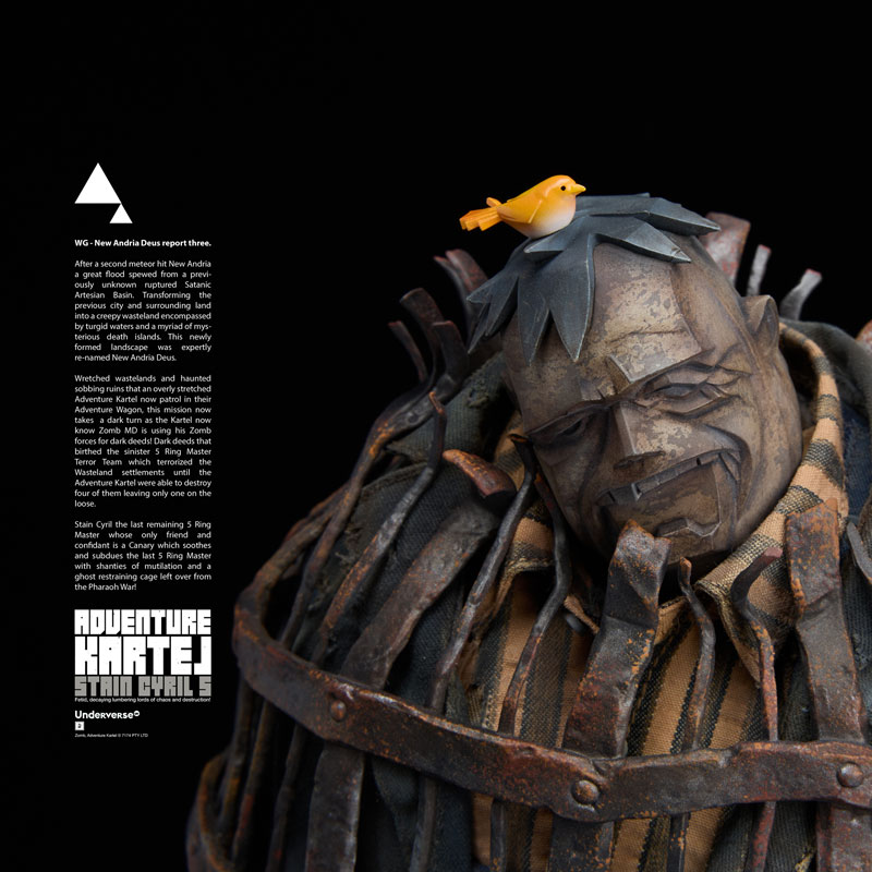 ADVENTURE KARTEL STAIN CYRIL 5 1/6 Collectible Figure(Pre-order)