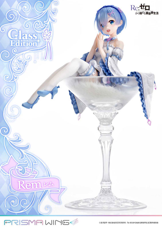 PRISMA WING Re:ZERO -Starting Life in Another World- Rem Glass Edition 1/7 Complete Figure(Pre-order)
