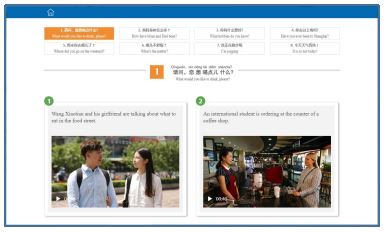 สื่อการสอนภาษาจีน แบบเรียน 360 Standard Sentences in Chinese Conversation Supporting Teaching Scenario Video 2 (including 1U disk) 标准汉语会话360句 配套教学情景视频2（含1U盘）360 Standard Sentences in Chinese Conversation Supporting Teaching Scenario Video 2 (including 1U