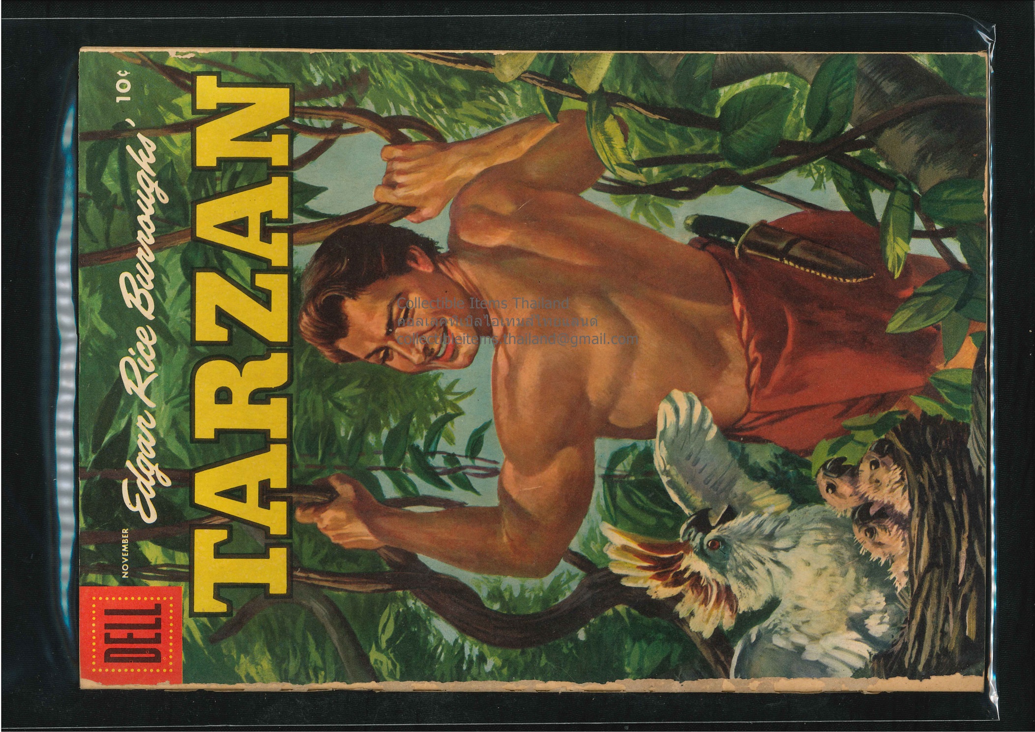 [หนังสือการ์ตูนค่าย EC Comics] Tarzan Vol.1, No.74 Nov. 1955