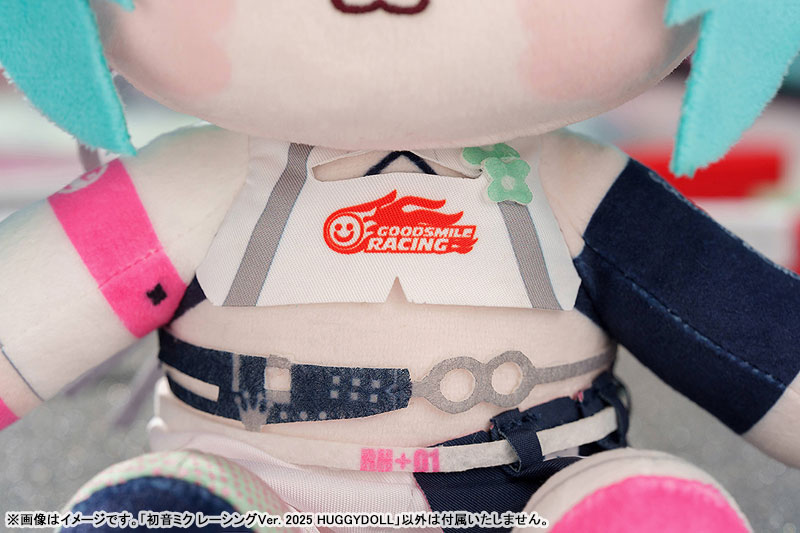 Hatsune Miku GT Project Hatsune Miku: Racing Ver. 2025 HUGGYDOLL(Pre-order)