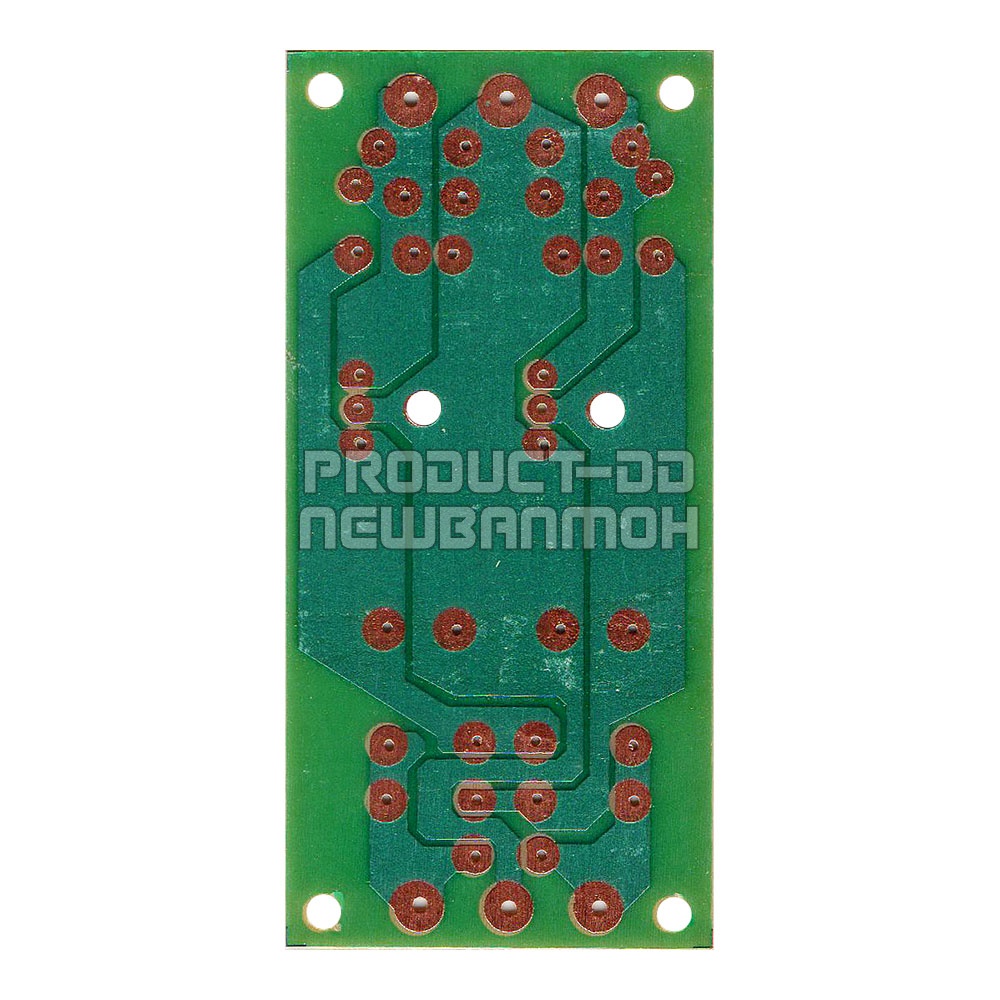 แผ่นปริ้นท์เปล่า DIY วงจรแปลงไฟ DC Regulator 15-0-15V IC 7815-7915 ขนาด 4.5x9 ซม.