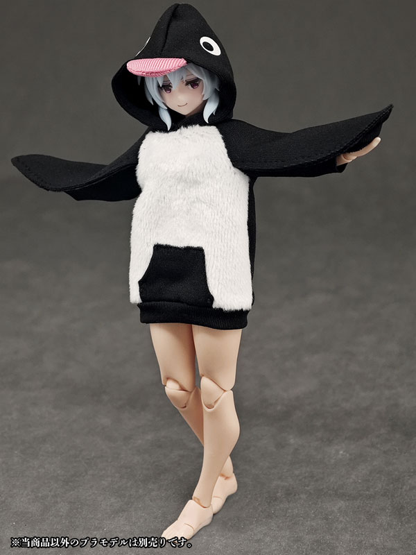 Party Animal Girl Loungewear Penguin Hoodie (DOLL ACCESSORY)(Pre-order)