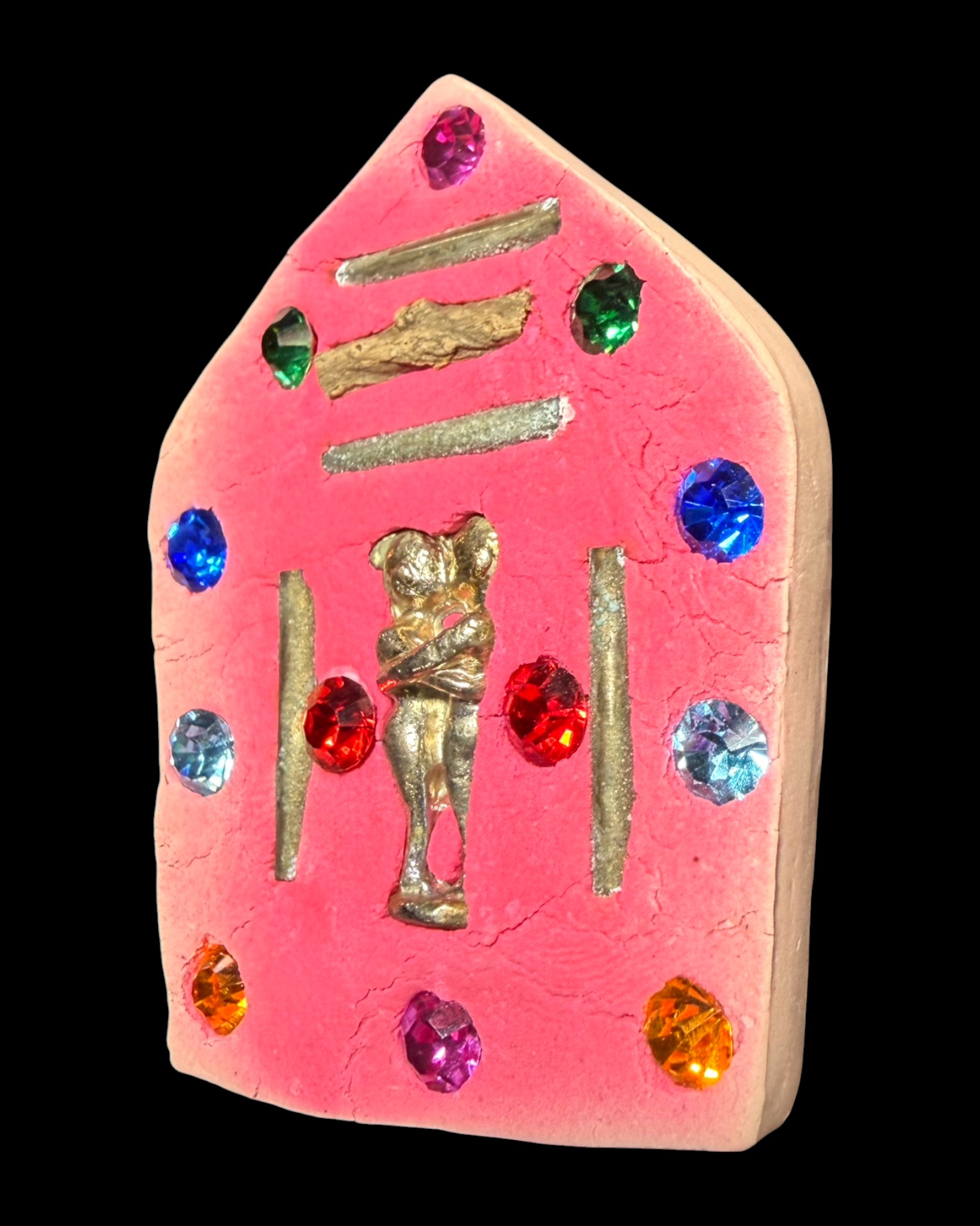 พญาเขาคำเขารักเขาหลง (สีชมพู) Golden Horn Prince. (pink color) SKU-03536