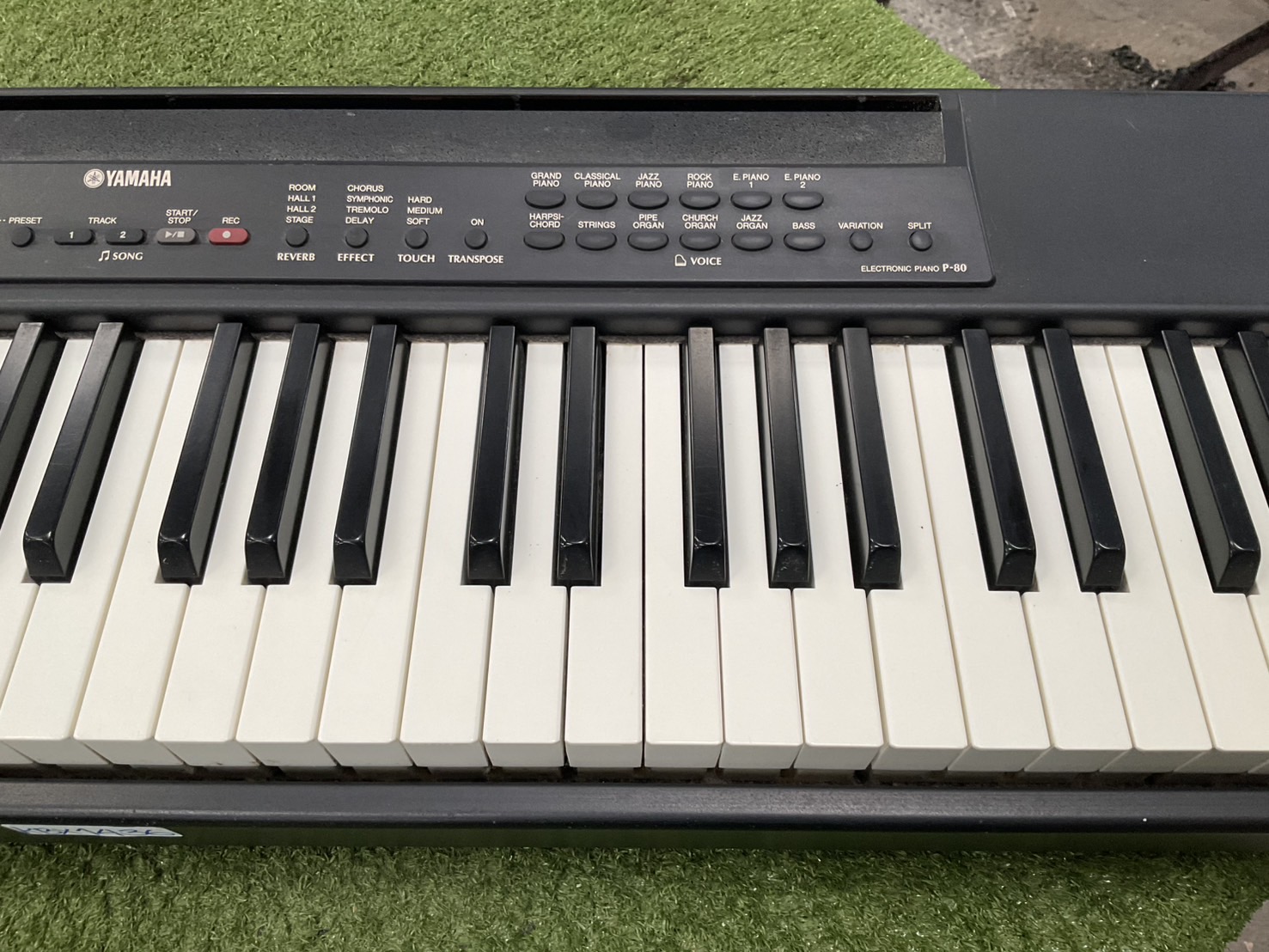 เปียโน YAMAHA : P-80 (ELECTRONIC) สินค้าไม่พร้อมใช้งาน (ต้องซ่อม)