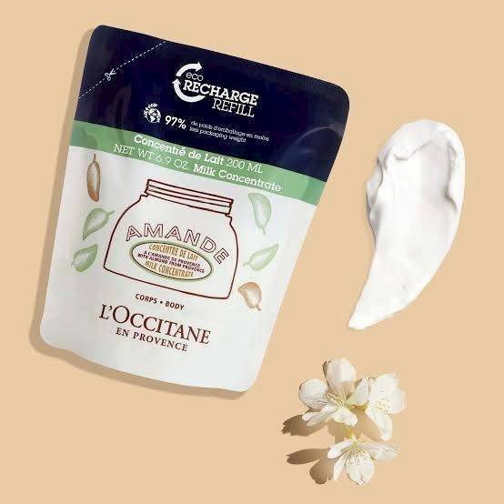 Loccitane Almond Milk Concentrate Refill 200 ml