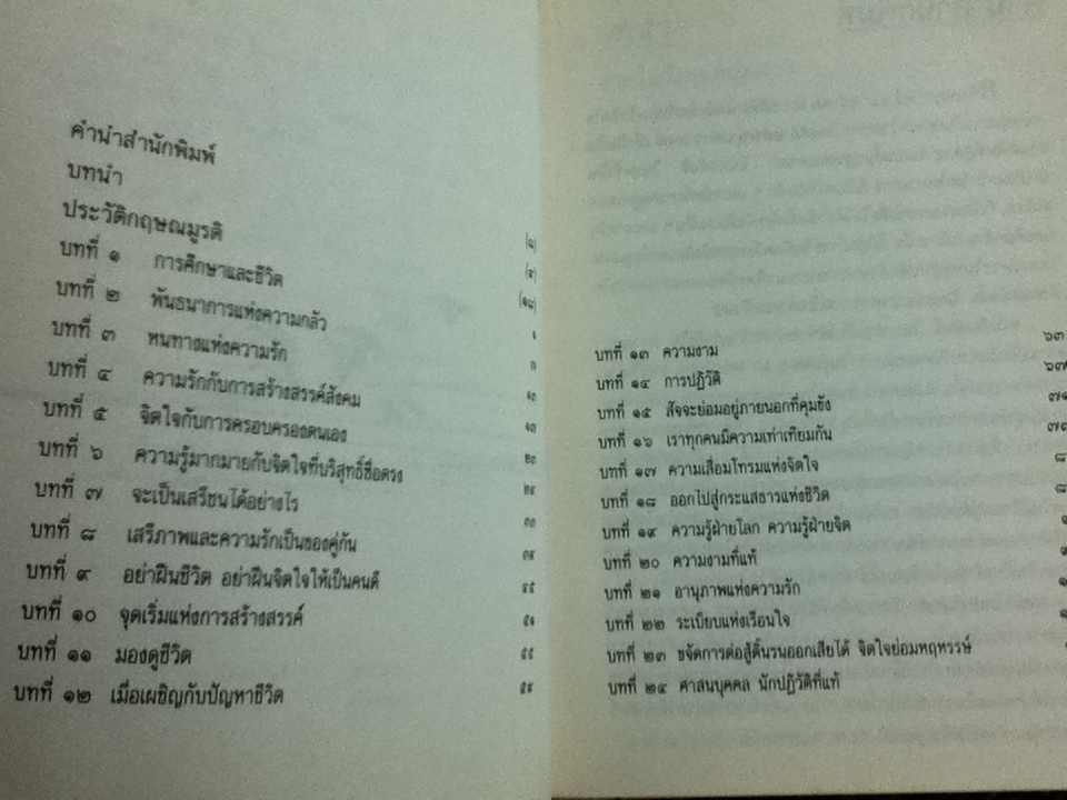 แด่หนุ่มสาว/ กฤษณมูรติ