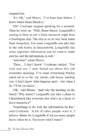 หนังสืออ่านนอกเวลาภาษาอังกฤษเรื่อง The New Zealand File (ระดับ 2) The New Zealand File (Level 2)