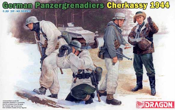 โมเดลฟิกเกอร์ Dragon Models 1/35 DGM6490 Panzergrenadiers, Cherkassy