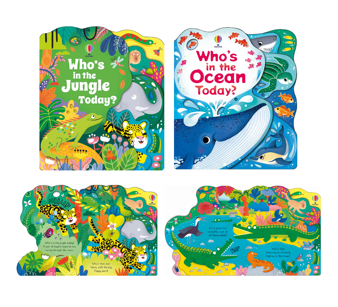 USBORNE WHO'S IN ... TODAY? SERIES