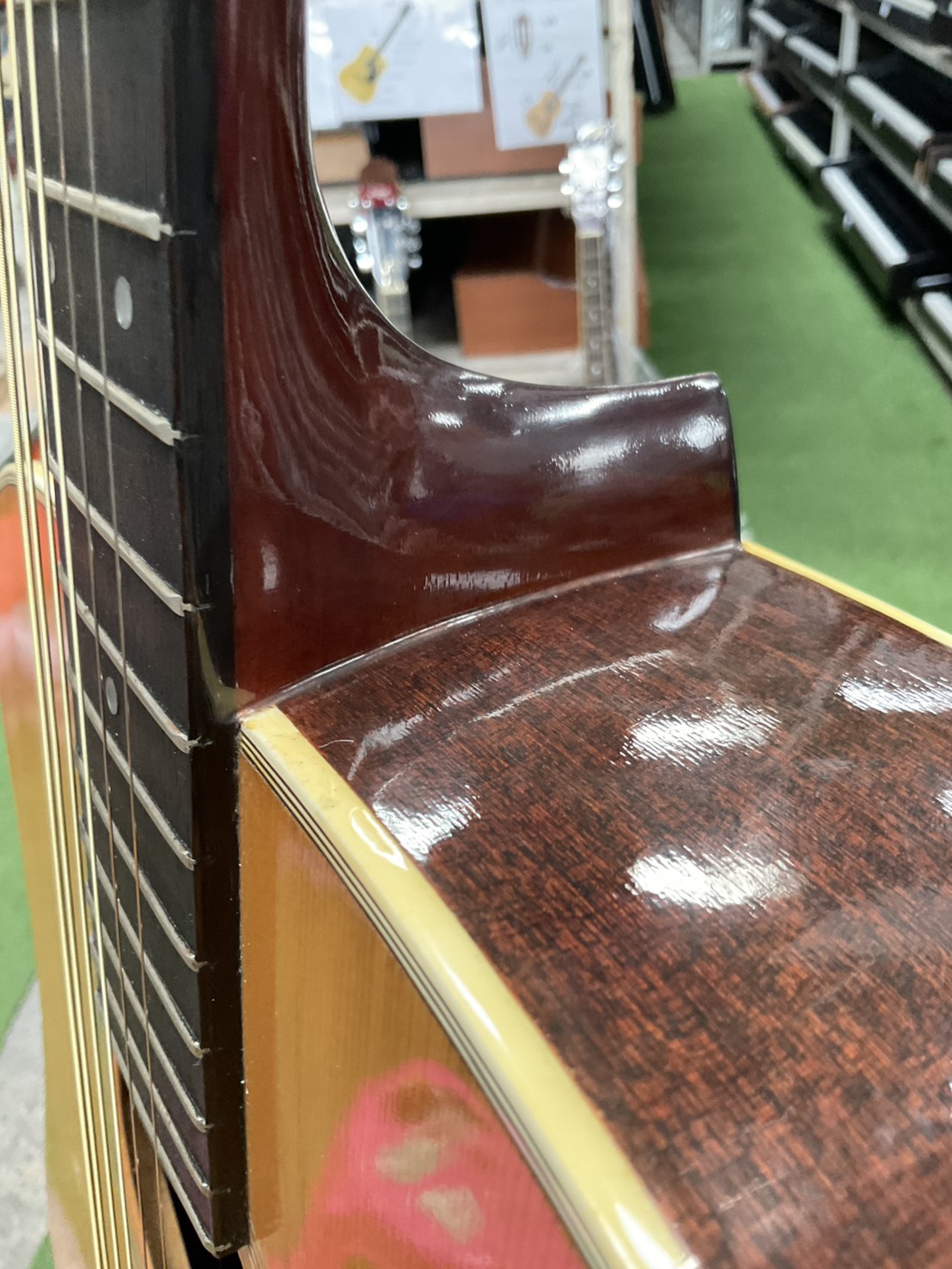 กีต้าร์โปร่ง No Brand