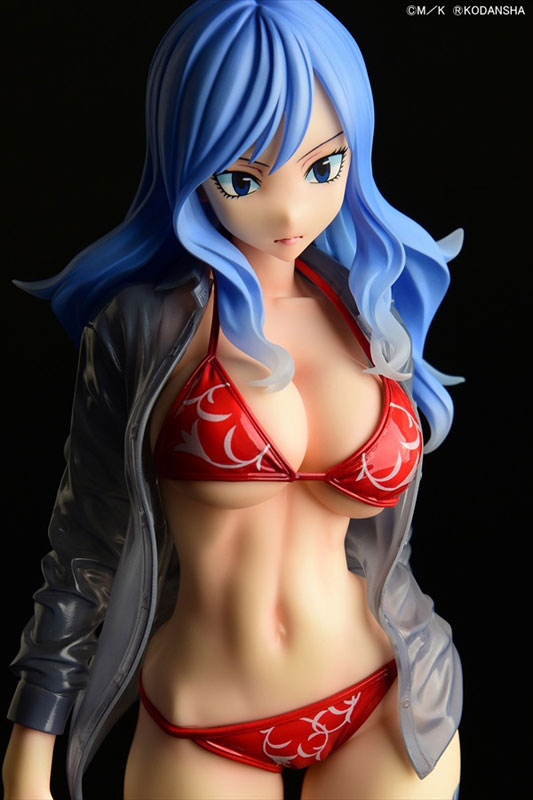 FAIRY TAIL Juvia Lockser Gravure_Style "Red Bikini!!" Sheer Wet Shirt SP 1/6 Complete Figure(Pre-order)