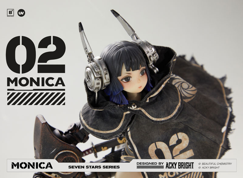 Beautiful Chemistry x Acky Bright Seven Stars Series No.02 Monica 1/6 Complete Model Action Figure(Provisional Pre-order)