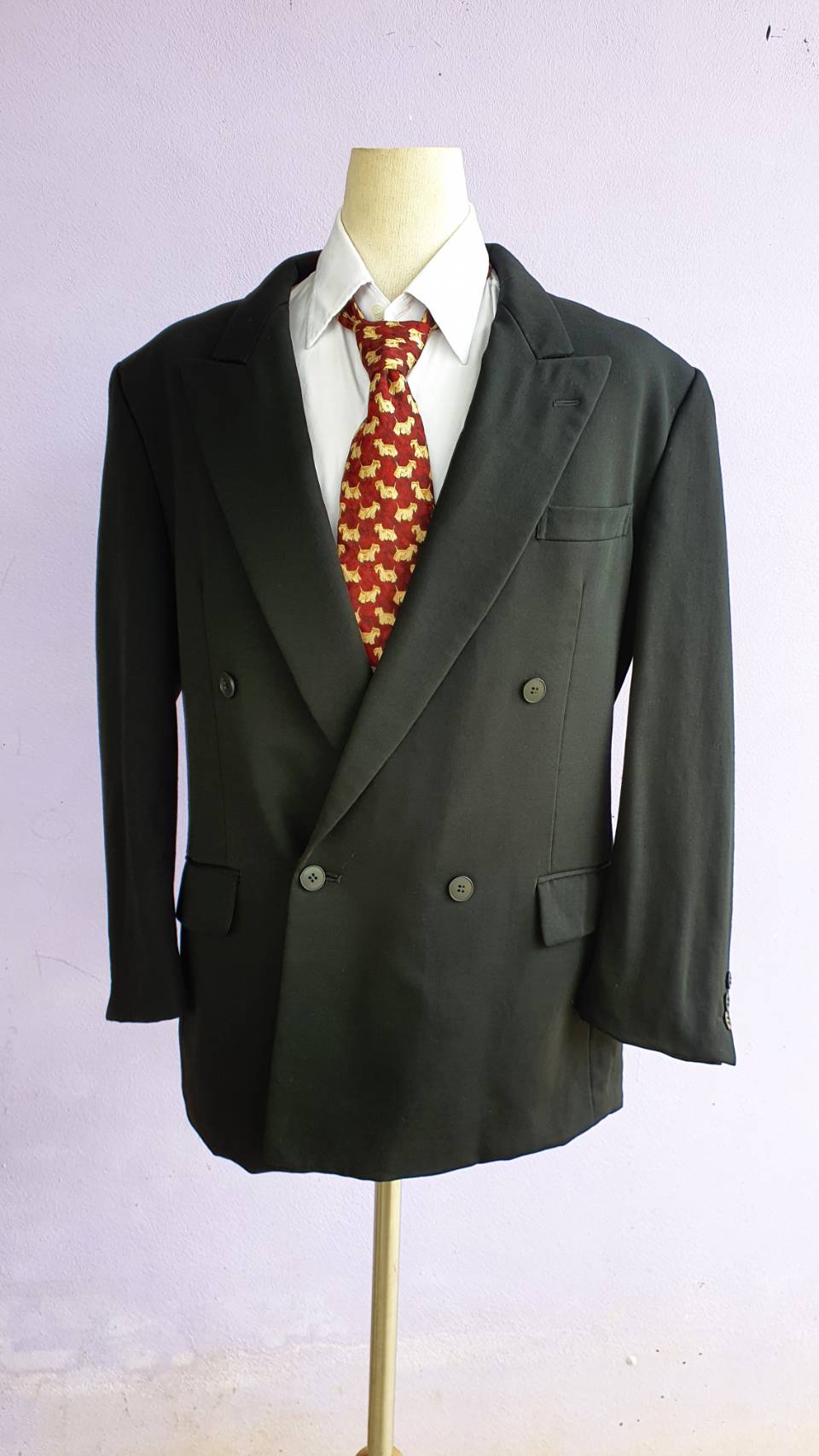 Suit C0013 เสื้อสูท สีดำ มือสอง แบรนด์ FARIANI อก 44 นิ้ว
