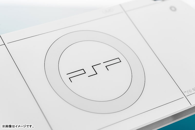 PSP (PlayStation Portable) Rattle Acrylic Stand: White Ver.(Pre-order)