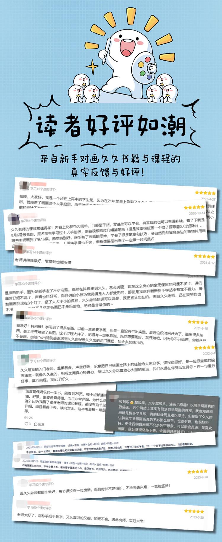 (พร้อมส่ง) หนังสือคู่มือวาดภาพด้วยตัวเองระดับเริ่มต้น