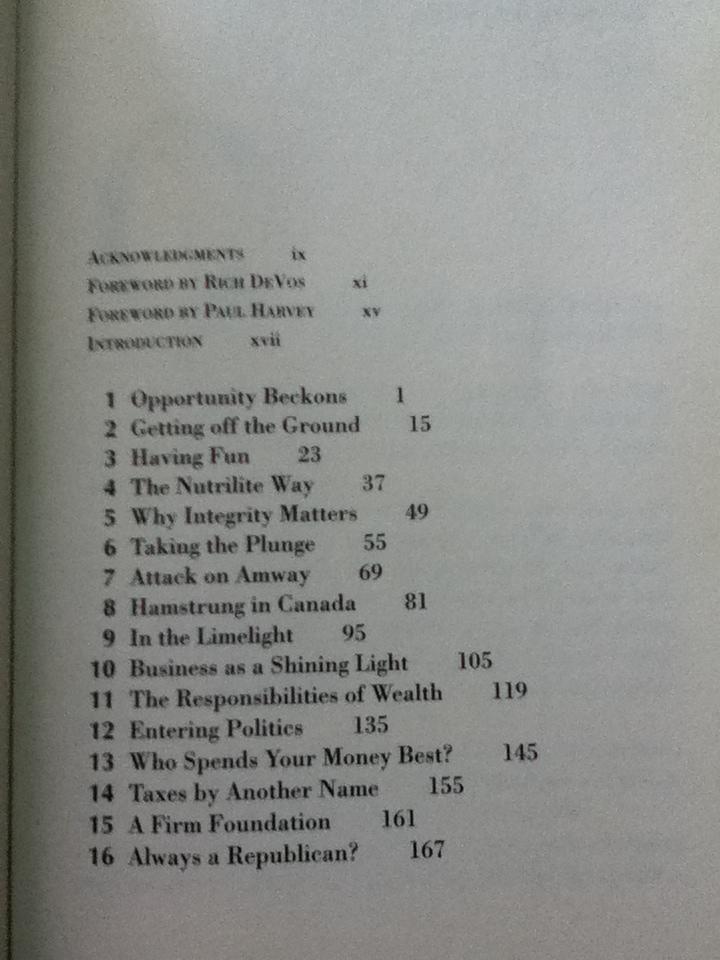 An Enterprising Life: An Autobiography/ Jay Van Andel