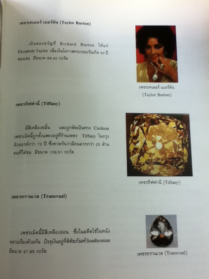 เพชร/ อ.สุมาลี เทพโสพรรณ