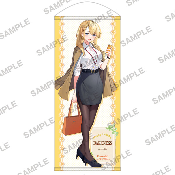 KonoSuba: Gods Blessing on This Wonderful World! Birthday Celebration 2023: Newly Drawn Large Life-Sized Tapestry (Darkness)(Pre-order)
