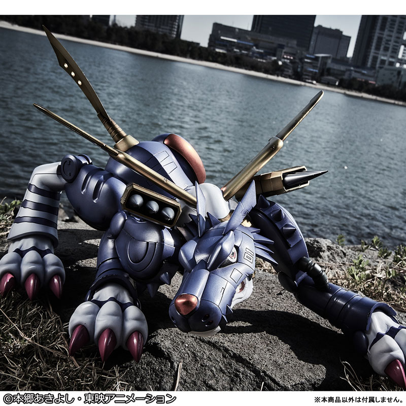 [Exclusive Sale] Precious G.E.M. Series Digimon Adventure Metal Garurumon & Yamato Ishida Complete Figure(Pre-order)(Single Shipment)