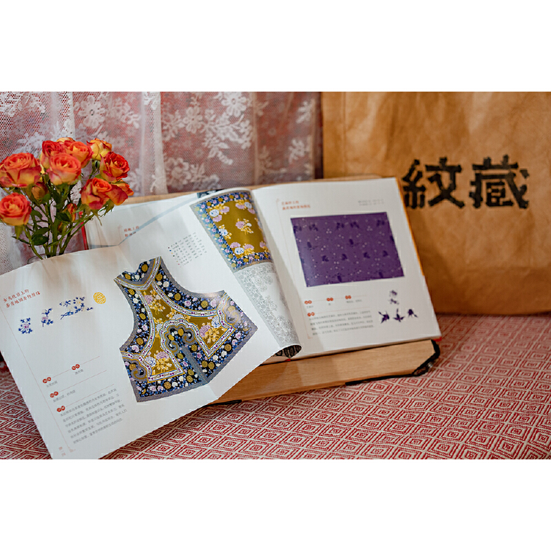 (พร้อมส่ง) หนังสือตัวอย่างลายแพทเทิร์นมงคลของจีน