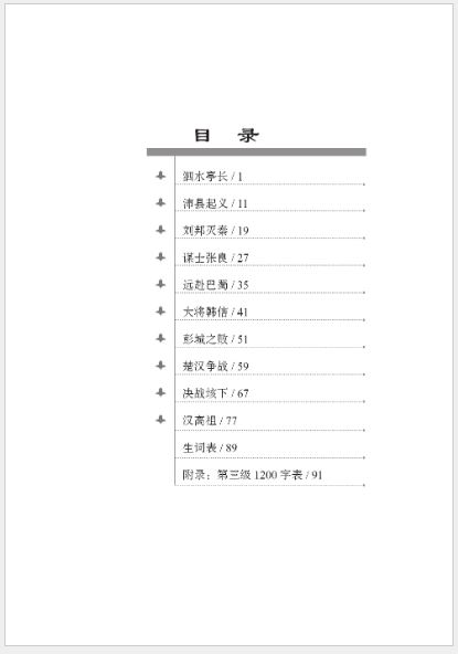 หนังสืออ่านนอกเวลาภาษาจีน ระดับ 3-20 ประวัติศาสตร์จีน เรื่องชีวิตของหลิวปัง (ระดับ 3) 学汉语分级读物（第3级）历史故事: 20 刘邦的故事 Graded Readers for Chinese Language Learners (Level 3) Historical Stories: 20 The Story of Liu Bang
