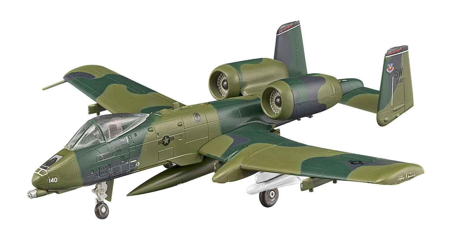 โมเดลเครื่องบินรบจำลอง ยี่ห้อเอฟทอย ขนาด 1/144 ชุด F-toys Wing Kit Collection VS12 OV-10 Bronco และ A-10 Thunderbolt II #2B